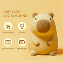 Capivara Fofa – Luminária de Silicone Sensível ao Toque