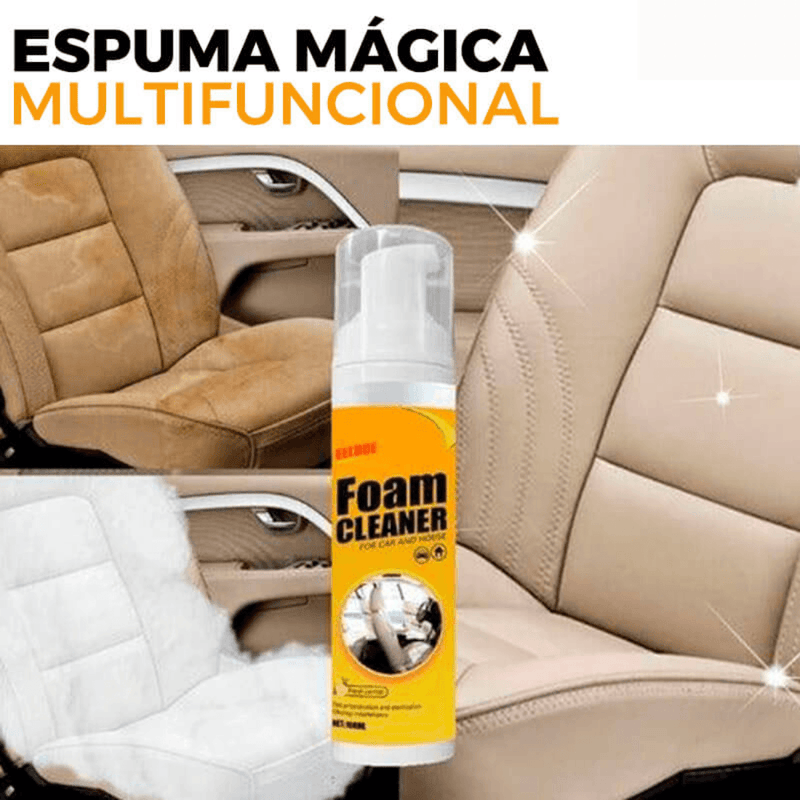 Espuma Mágica Limpeza Profunda para Carros