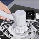 Escova Elétrica de Limpeza Multifuncional 5 em 1