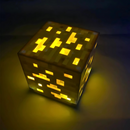 Minecraft Luminária Decorativa Recarregável