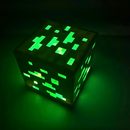 Minecraft Luminária Decorativa Recarregável