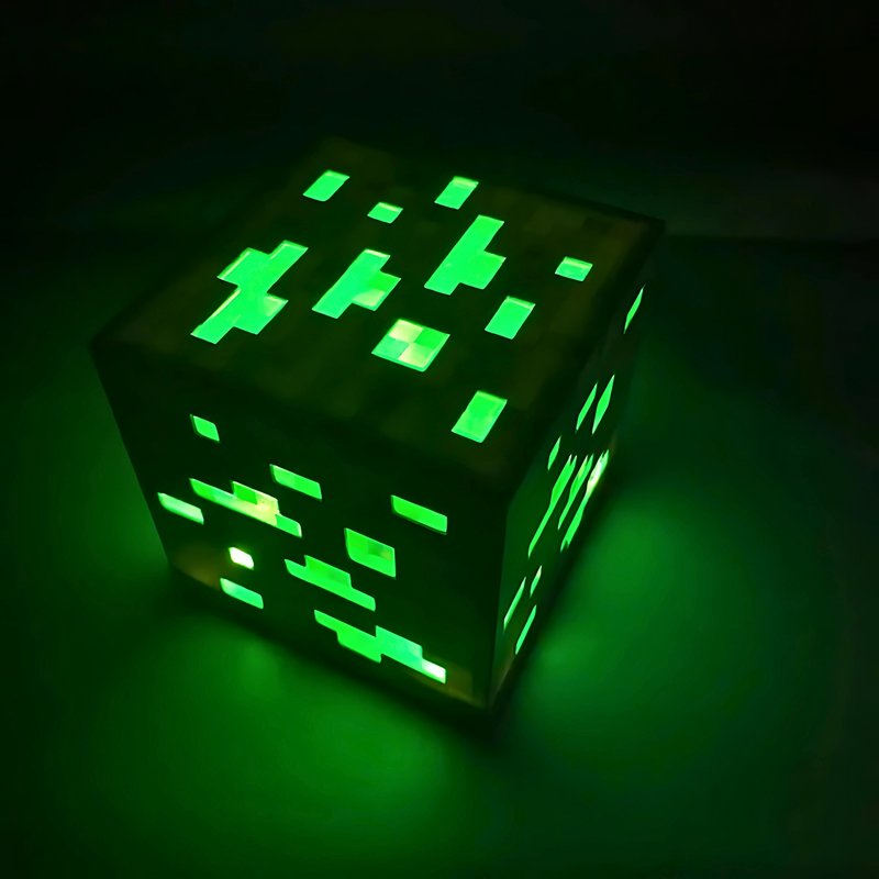 Minecraft Luminária Tocha/Poção/Creeper/Minério