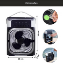 Mini Climatizador Portátil 3 em 1