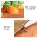 Brinquedo Pet Plantação de Cenouras