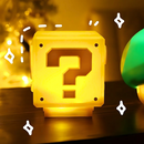 Luminária Interativa Bloco de Interrogação