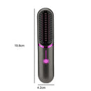 Escova Alisadora Sem Fio - Portátil e Compacta