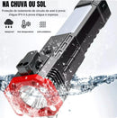 Lanterna Tática Indestrutível 4 em 1