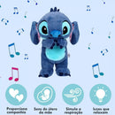 Pelúcia Stitch & Angel Que Respira Anti Ansiedade